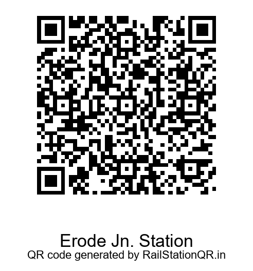 Erode Jn. Station QR Code