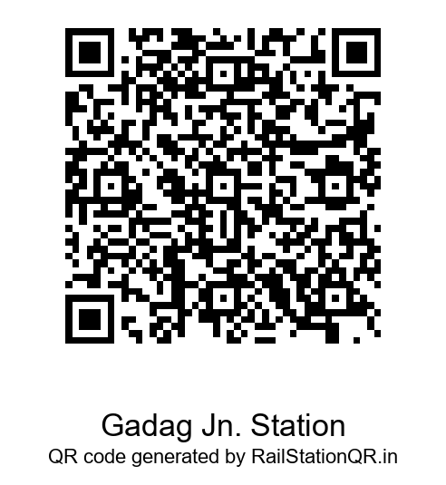 Gadag Junction QR Code