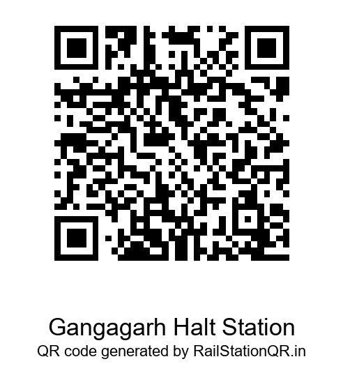 Gangagarh Halt QR Code