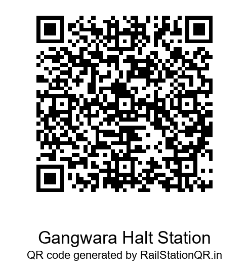 Gangwara Halt Station QR Code