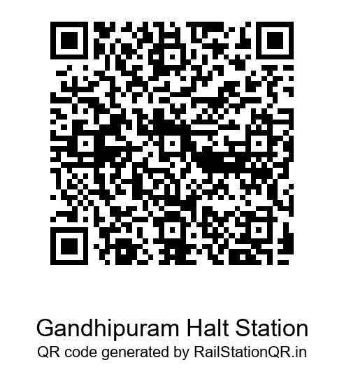 Gandhipuram Halt QR Code