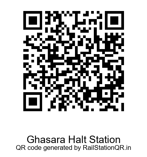 Ghasara Halt Station QR Code