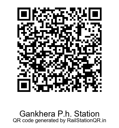 Gankhera Passenger Halt QR Code