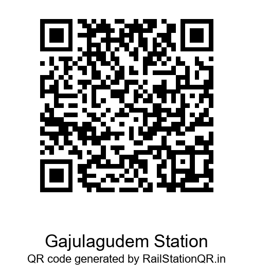 Gajulagudem Station QR Code