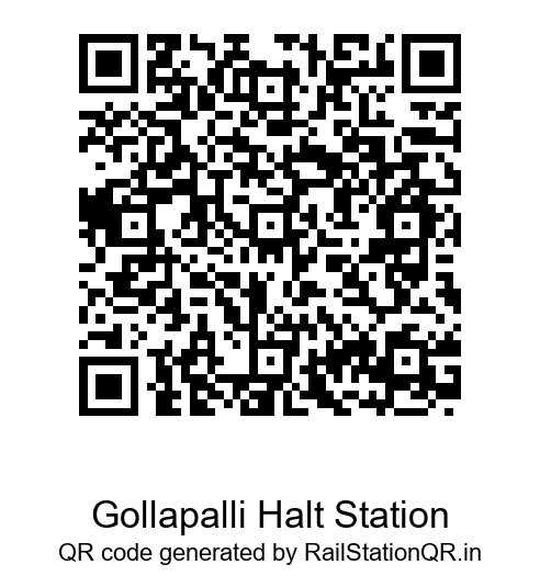 Gollapalli Halt Station QR Code
