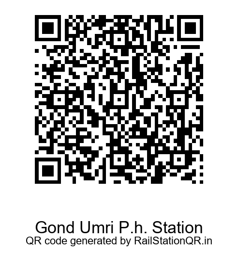 Gond Umri Passenger Halt QR Code