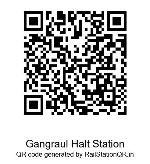 Gangraul Halt QR Code
