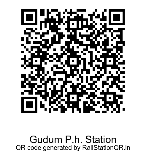 Gudum Passenger Halt QR Code
