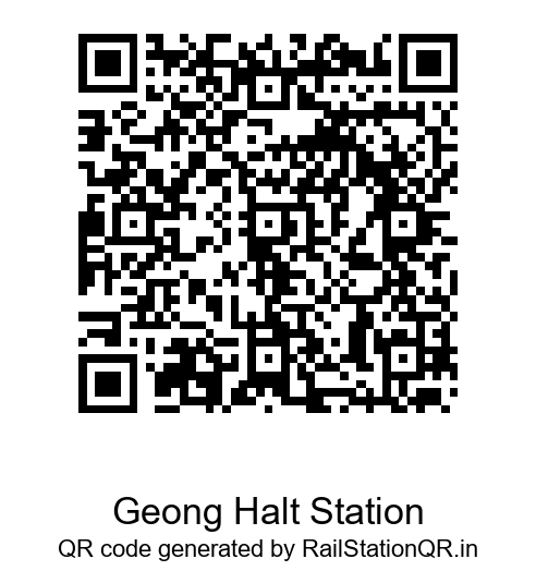Geong Halt QR Code