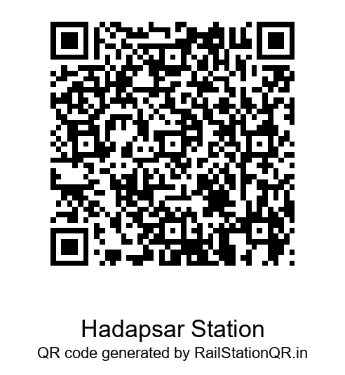 Hadapsar Station QR Code