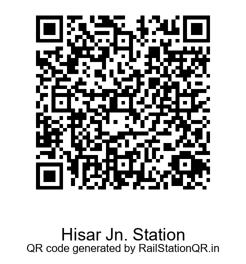 Hisar Junction QR Code