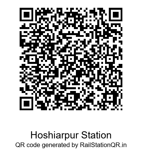 Hoshiarpur Station QR Code