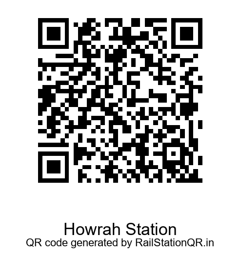 Howrah Station QR Code