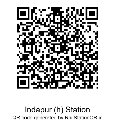 Indapur (h) QR Code