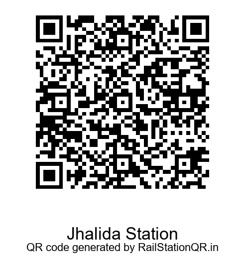 Jhalida Station QR Code