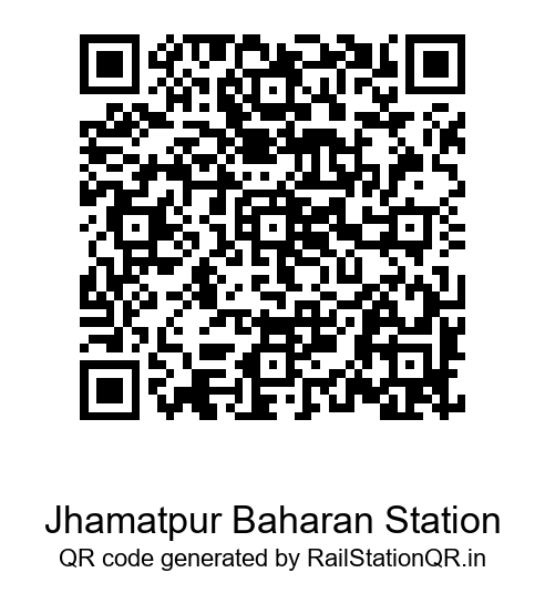 Jhamatpur Baharan Station QR Code