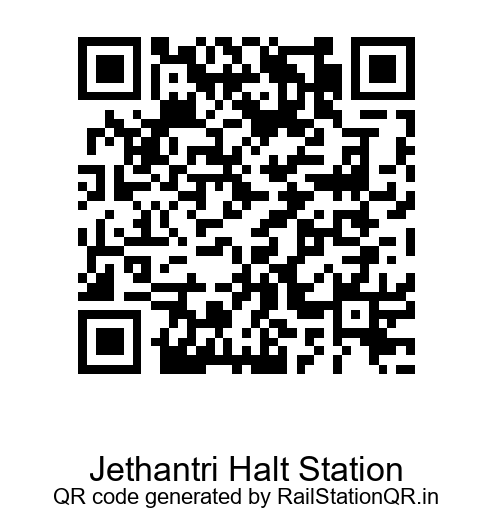 Jethantri Halt QR Code
