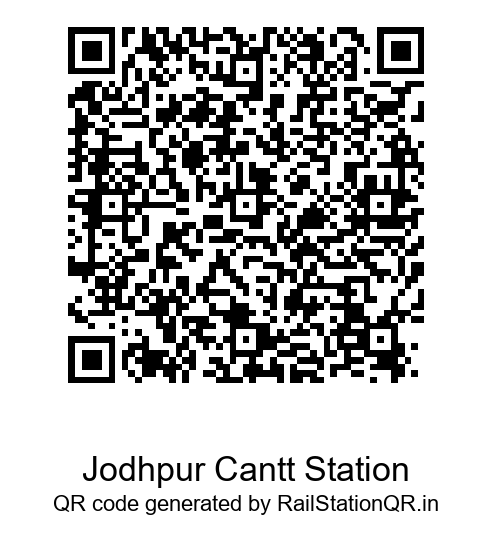 Jodhpur Cantt QR Code