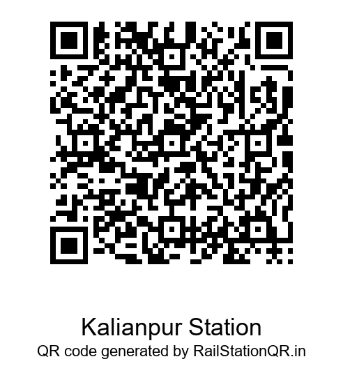 Kalianpur Station QR Code