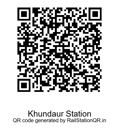 Khundaur Station QR Code