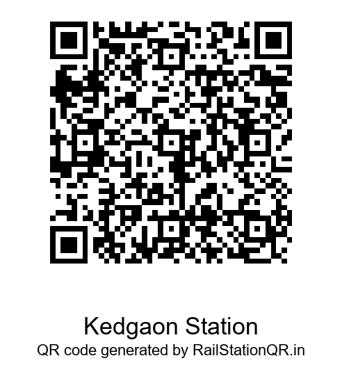 Kedgaon QR Code