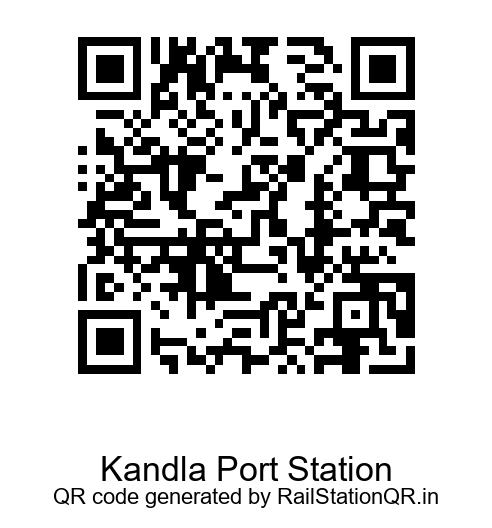 Kandla Port Station QR Code