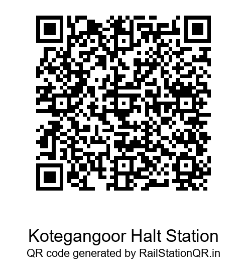 Kotegangoor Halt QR Code