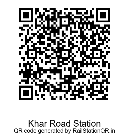 Khar Road Station QR Code