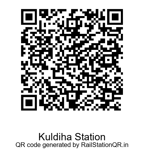 Kuldiha Station QR Code