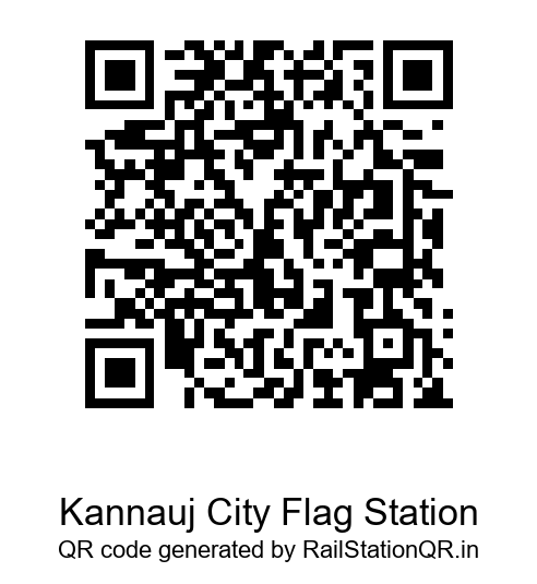 Kannauj City Flag QR Code