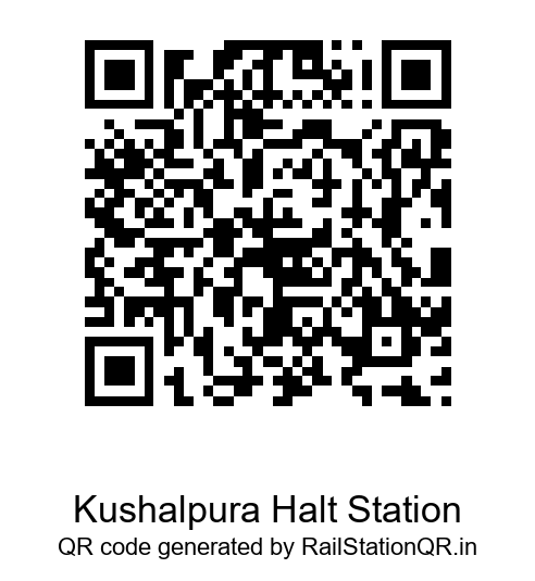 Kushalpura Halt QR Code