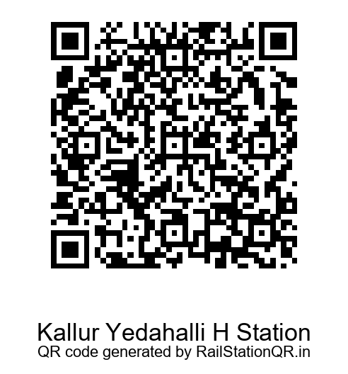 Kallur Yedahalli H Station QR Code