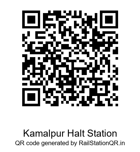 Kamalpur Halt Station QR Code