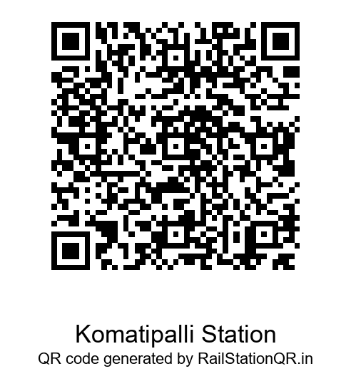 Komatipalli Station QR Code