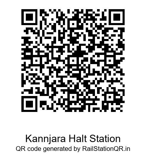 Kannjara Halt Station QR Code