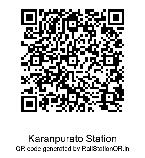 Karanpurato Station QR Code