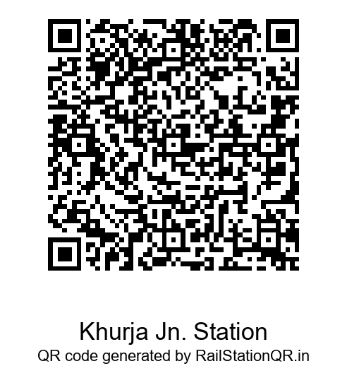 Khurja Jn. Station QR Code