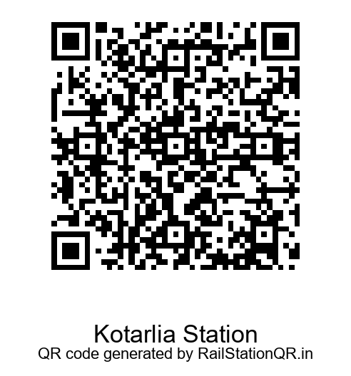 Kotarlia Station QR Code