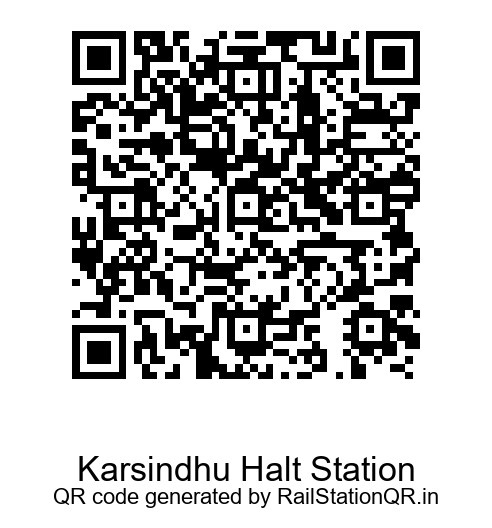 Karsindhu Halt QR Code
