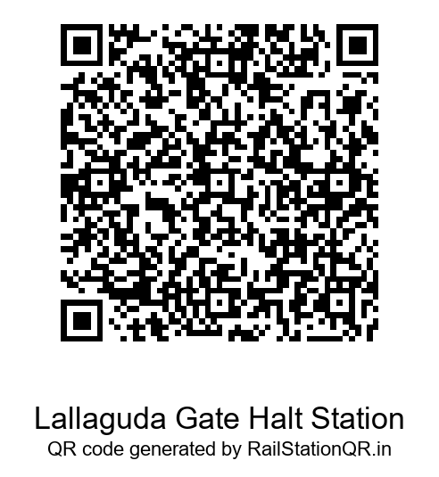 Lallaguda Gate Halt Station QR Code