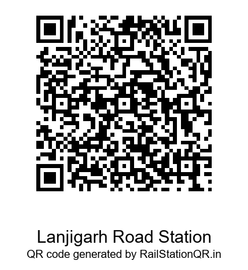Lanjigarh Road Station QR Code
