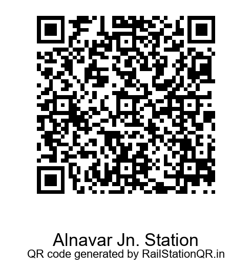 Alnavar Jn. Station QR Code