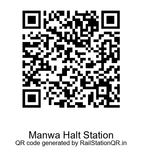 Manwa Halt Station QR Code