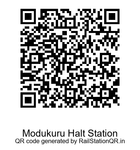 Modukuru Halt QR Code