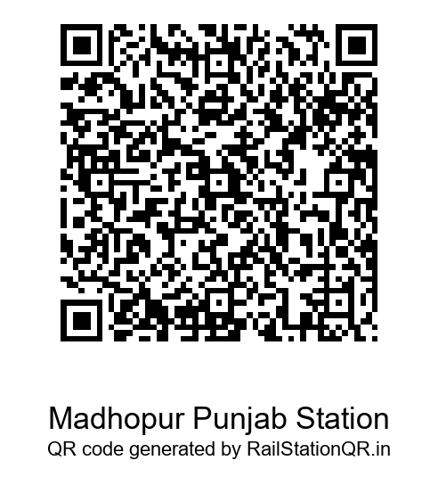 Madhopur Punjab QR Code