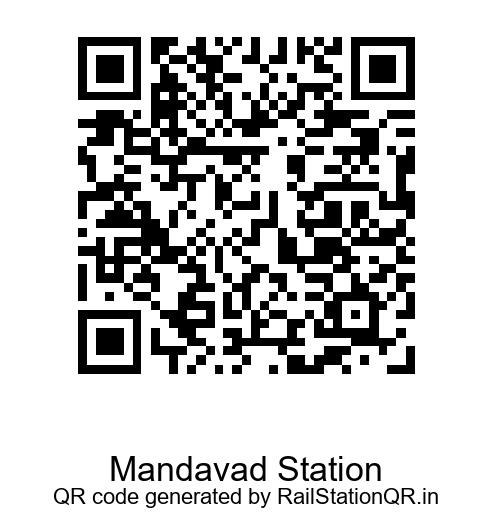 Mandavad Station QR Code