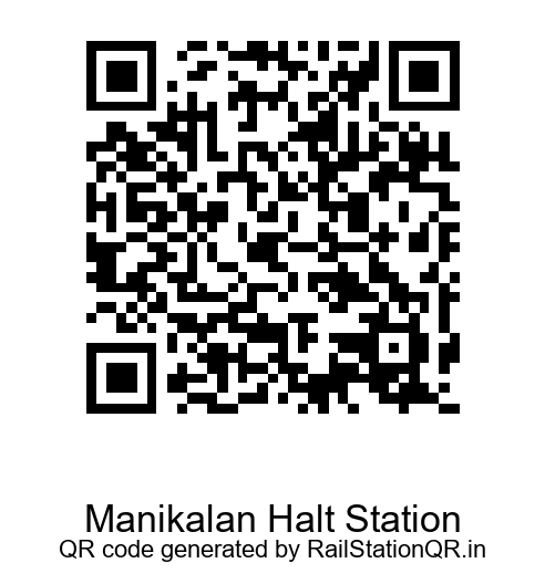 Manikalan Halt Station QR Code
