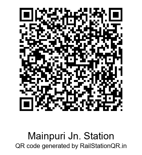 Mainpuri Jn. Station QR Code