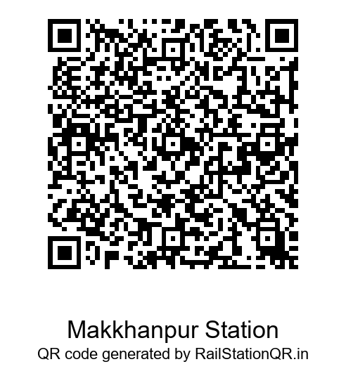 Makkhanpur Station QR Code