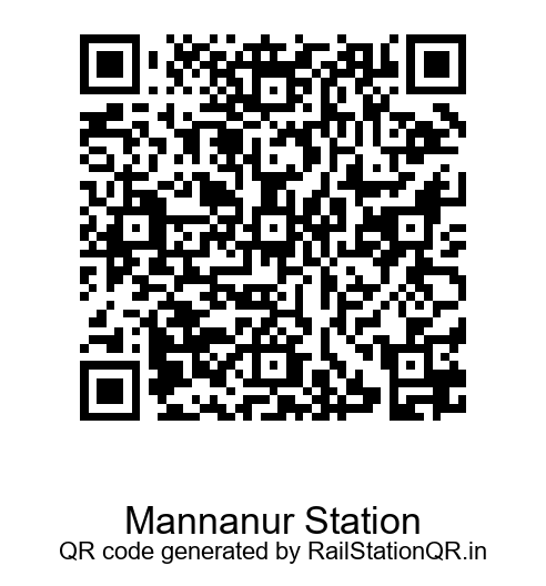 Mannanur Station QR Code
